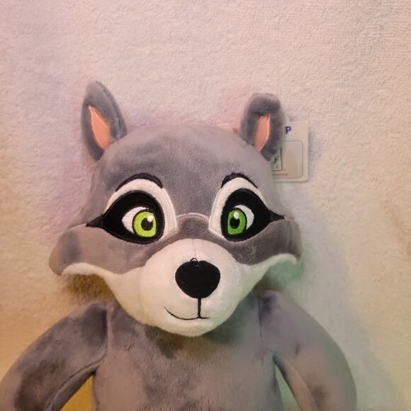 Build-A-Bear - Rachel Raccoons Great Wolf Lodge Plush BAB NWT - Picture 2 of 8